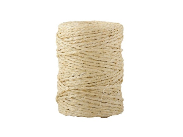 Ficelle sisal torsadée, STANDERS,  L.90 m