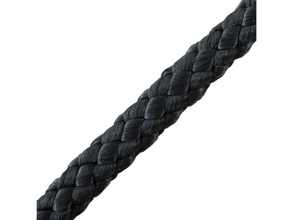 Corde en nylon tressé noir de 6 mm, corde utilitaire 11 brins, corde  utilitaire en nylon multifonction, 15,2 m : : Outils et Bricolage