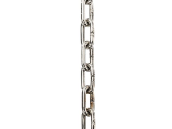 Chaine inox A4 STANDERS, diam. 4 x L. 19 mm x L. 5 m