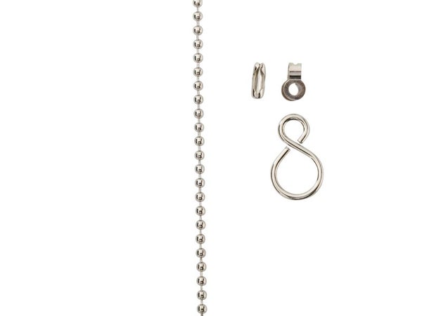 Chaine acier STANDERS, diam. 3.2 x L. 0.6 m