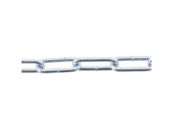 Chaine acier STANDERS, diam. 4 x L. 16 mm x L. 2.5 m