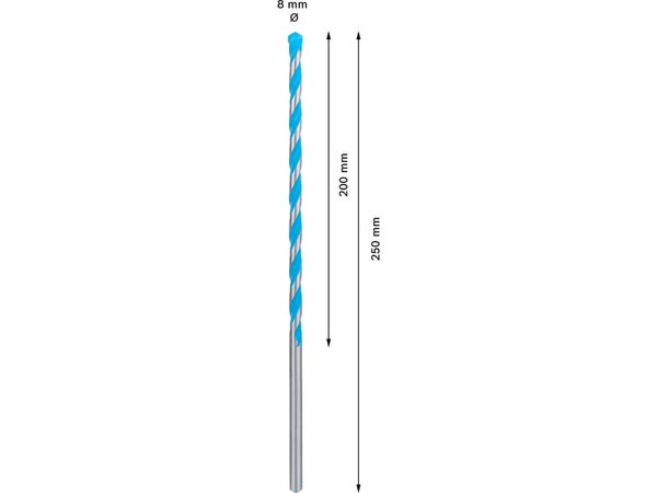 Fôret Multi-materiaux CYL-9 EXPERT 8x200x250