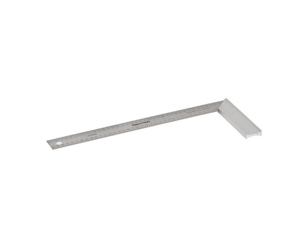 Equerre menuisier en aluminium, DEXTER, 400 mm