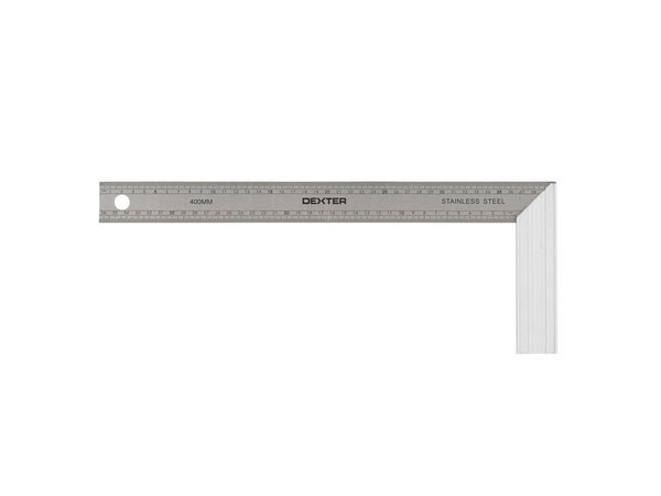 Equerre menuisier en aliminium, DEXTER, 30 mm