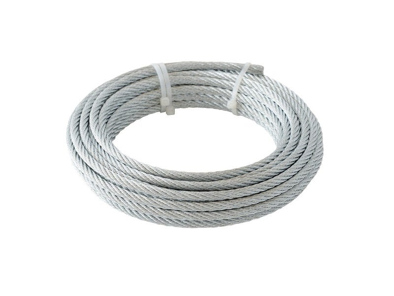 Lot de 2 serre-câbles inox, STANDERS, Diam.6 x L.60 x l.25 mm