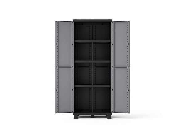 Armoire de rangement fermant à clé et personnalisable - hauteur de 139 cm