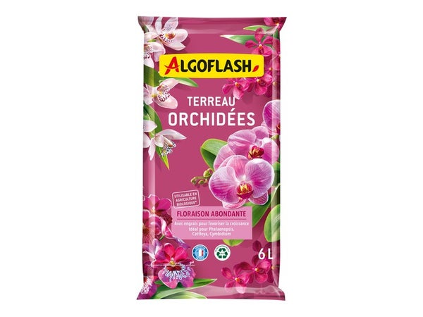 Terreau orchidée 6 L