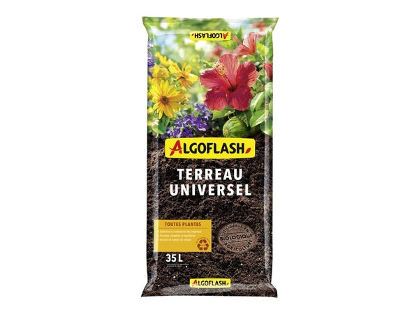 Terreau universel ALGOFLASH UAB 35 L