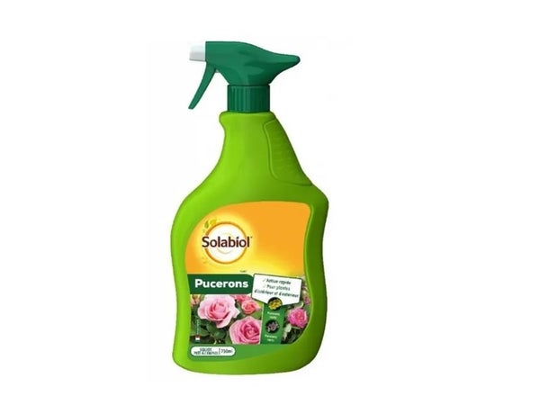 Traitement anti-pucerons, prêt à l'emploi, SOLABIOL, 750 ml