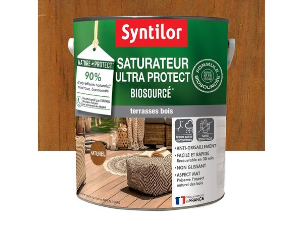 Saturateur Nature protect SYNTILOR, naturel, mat 5 l