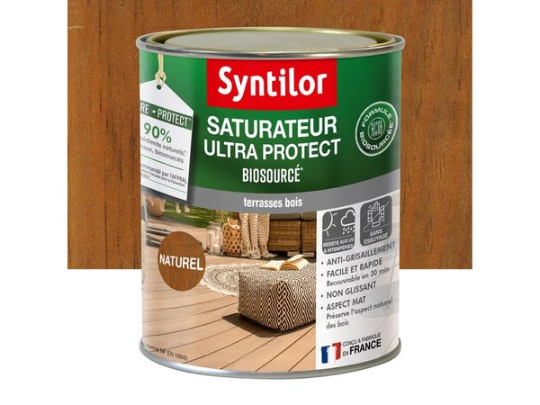 Saturateur Nature protect SYNTILOR, naturel, mat 0.75 l