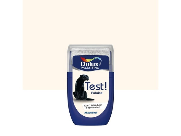 Testeur peinture falaise satiné crème de couleur DULUX VALENTINE 30 ml