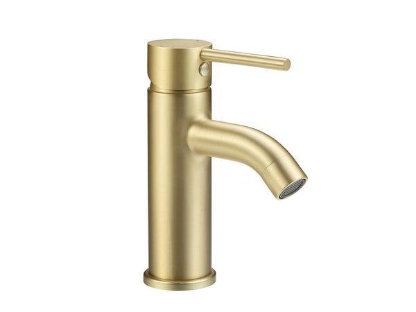 Mitigeur lavabo, or brossé, SENSEA M