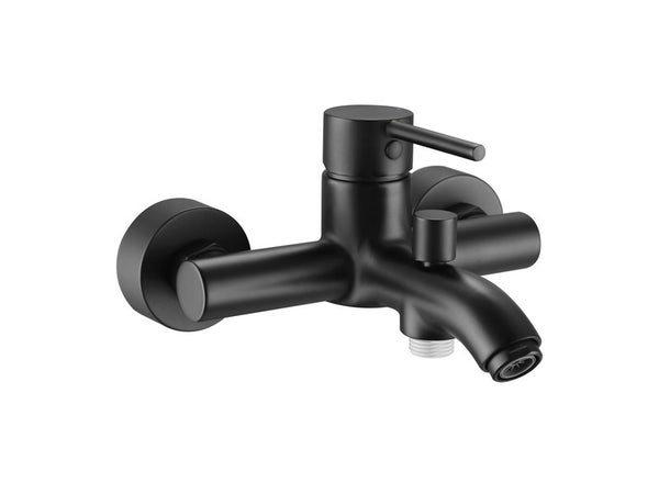 Mitigeur mecanique de baignoire noir mat, SENSEA