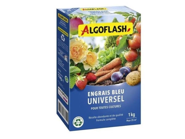 Engrais bleu universel ALGOFLASH NATURASOL 1,5 kg