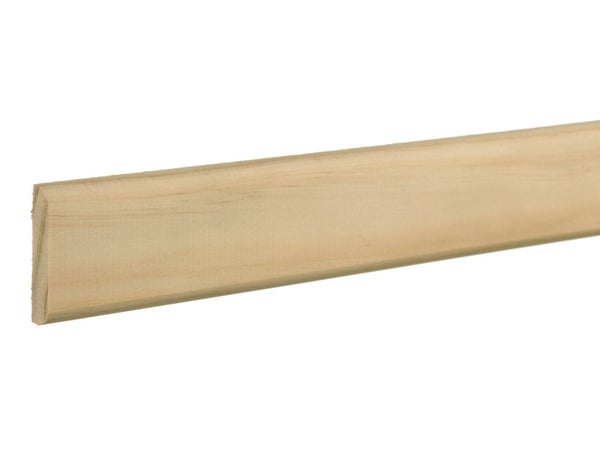 Champlat en pin 2 bords arrondi 240 x 30 x 6 mm