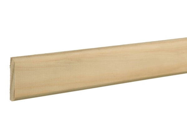 Champlat en pin 2 bords arrondi 240 x 50 x 6 mm