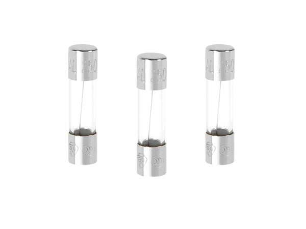Lot De 3 Fusibles Verre 1 A, 5 X 20 Mm