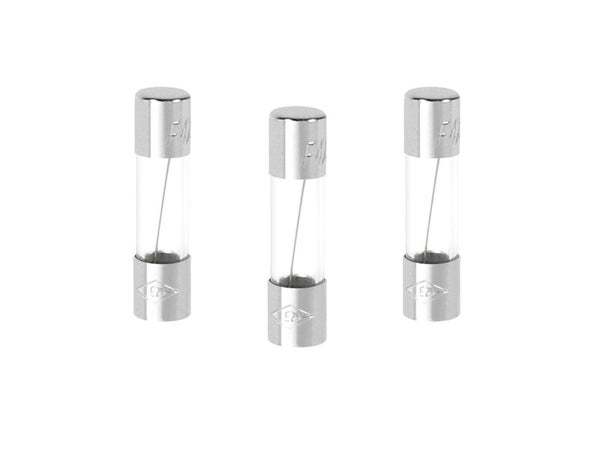 Lot De 3 Fusibles Verre 4 A, 5 X 20 Mm