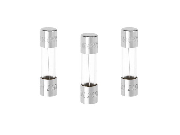 Lot De 3 Fusibles Verre 4 A, 5 X 20 Mm