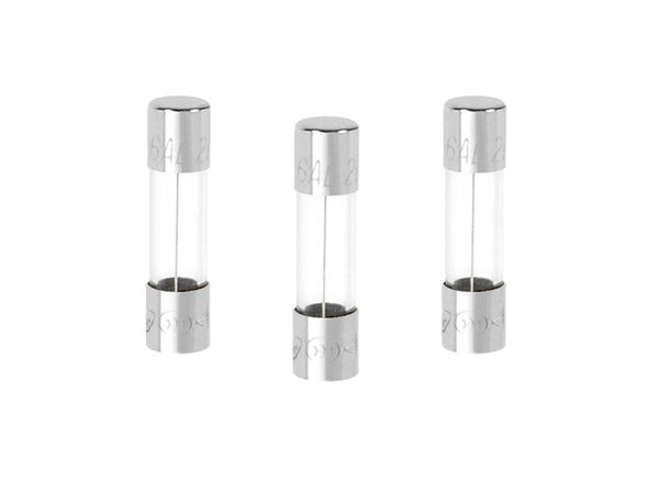 Lot De 3 Fusibles Verre 6 A, 5 X 20 Mm