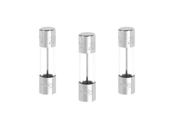 Lot De 3 Fusibles Verre 10 A, 5 X 20 Mm