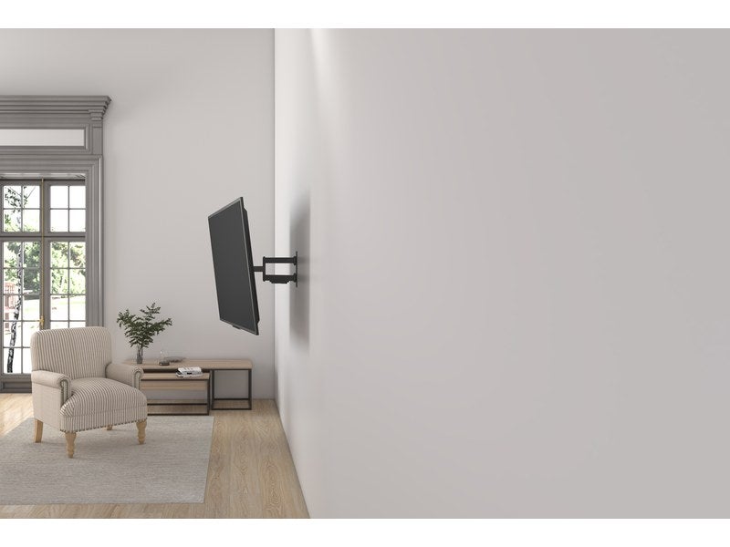 Support mural TV orientable déporté 80'max, charge maximale 50 kg