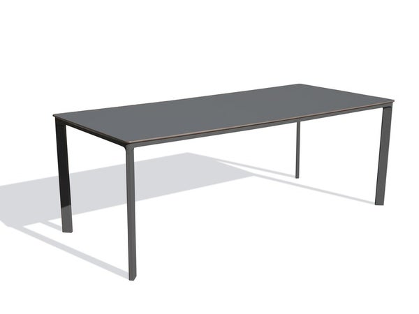 Table à manger de jardin en interieur et en exterieur DCB GARDEN Meet-tb200g-gri