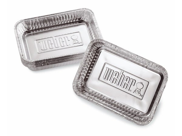 Petites barquettes en aluminium WEBER