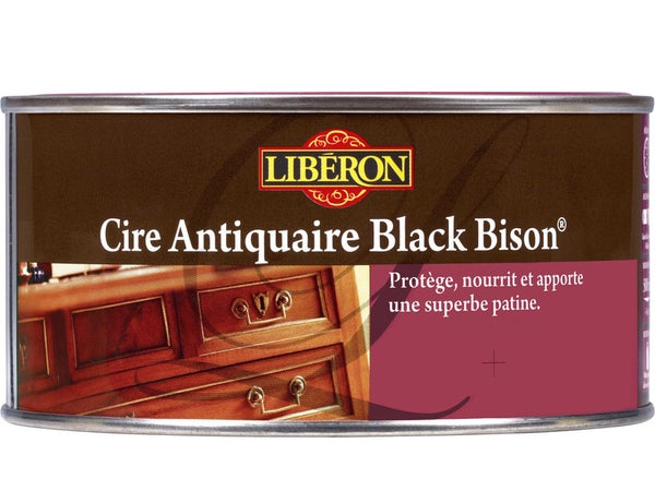 Cire En Pâte Meuble Et Objets Cire Black Bison Liberon, 0.5 L, Merisier Foncé