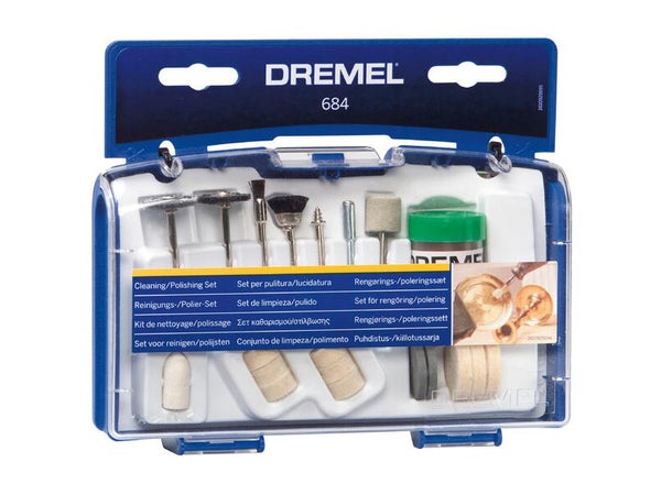 Kit De 20 Accessoires Pour Nettoyer Et Polir, Dremel