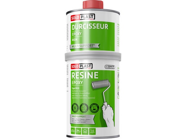 Résine Epoxy Soloplast, 1Kg