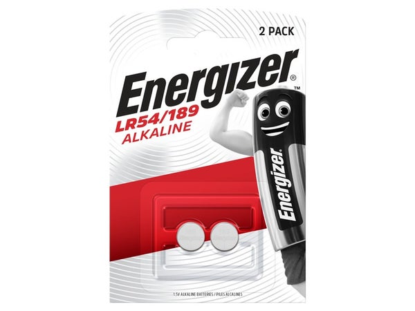 Lot De 2 Minipiles Bouton Lr54 / D189A / V10Ga, 1.5 V, Energizer