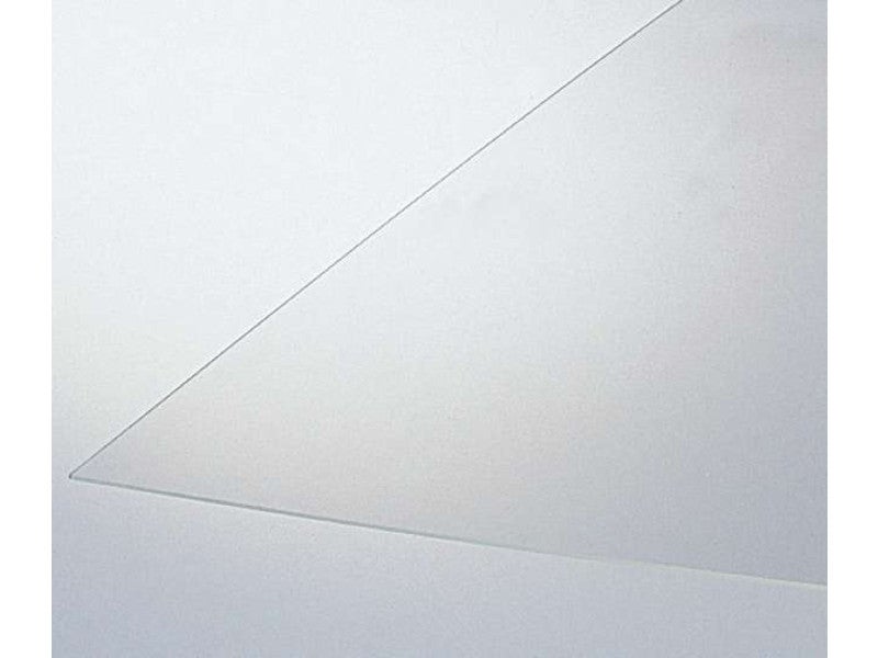 Plaque polystyrène 5 mm transparente lisse L.100 x 100 cm