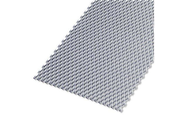 Tôle Aluminium Métal Déployé Brut Argent L.25 X L.50 Cm Ep 0.8Mm À .1.6Mm