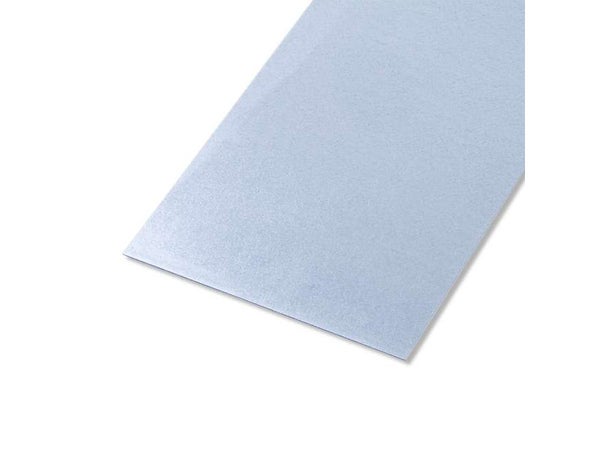 Tôle Acier Lisse Zingué Gris L.20 X L.100 Cm Ep.0.5 Mm