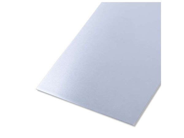 Tôle Aluminium Lisse Brut Gris L.12 X L.100 Cm Ep.0.8 Mm