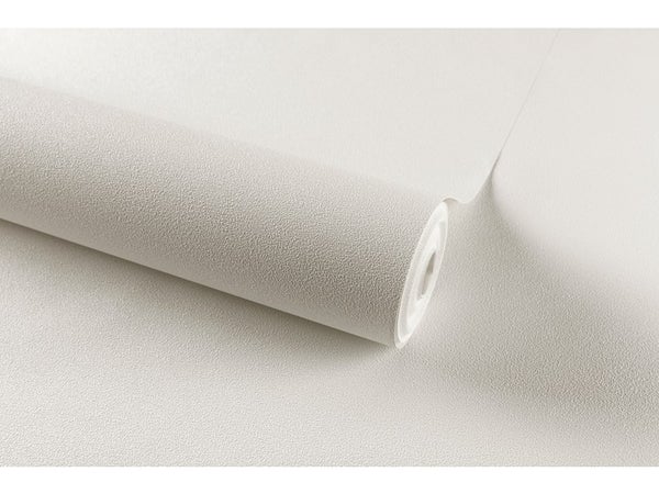 Papier Peint Intissé Lisse Et Mat Blanc-Blanc N°0 Inspire