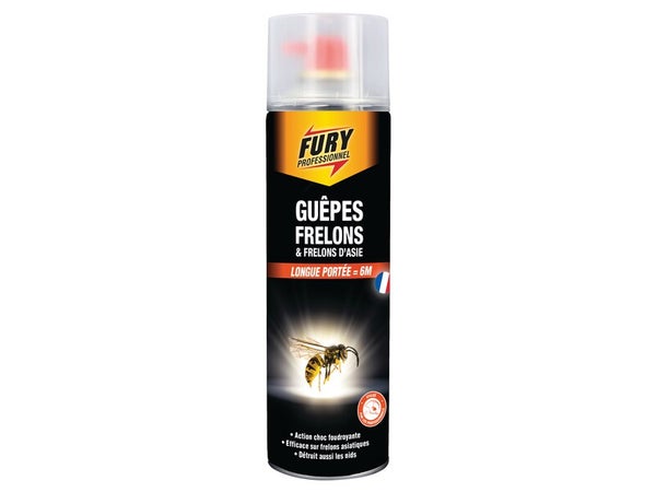 Insecticide pour guêpes et frelons, FURY, 0,5L 