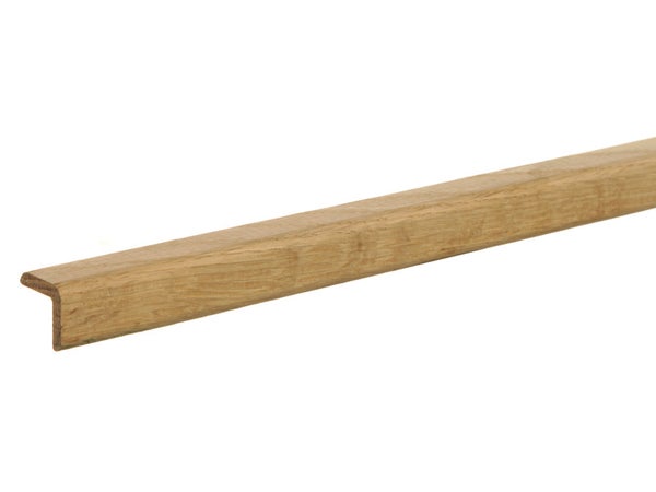 Baguette Angle Chene 2 Bords Droits 26X26X2400 Mm