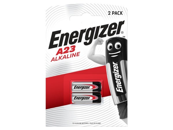 Lot De 2 Minipiles Alcaline A23/Mn21/V23Ga, 12 V, Energizer