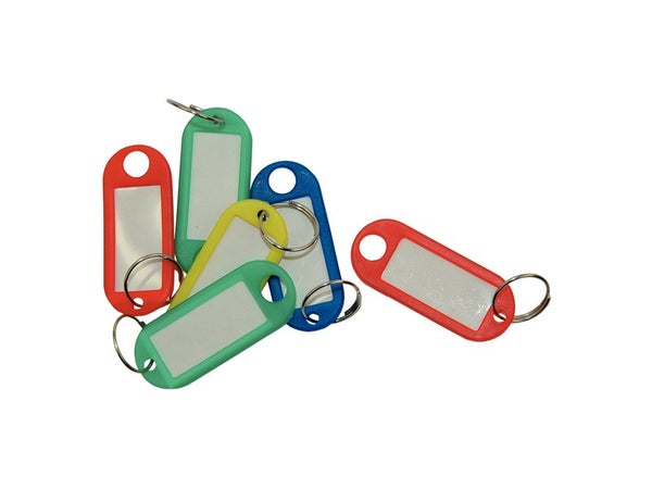 Porte-Cle Colori Assorti Lot De 6