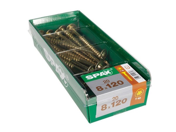 Boîte de Vis SPAX - 200 unités - Sundeck