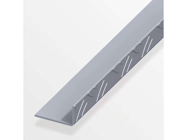 Cornière Inégale Aluminium Brut, L.2.5 M X L.4.35 Cm X H.2.35 Cm