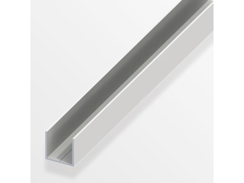 Profilé d'angle PVC mat blanc, L.2.5 m x l.2 cm x H.2 cm