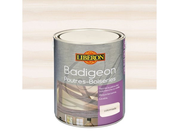 Badigeon Poutres Et Boiseries Liberon, Cotonnade Mat, 2.5 L