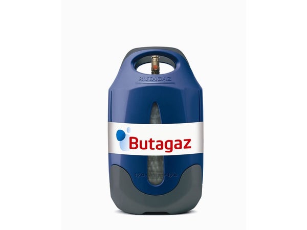 Bouteille vide de gaz butane (sans gaz), VISEO, 10 kg