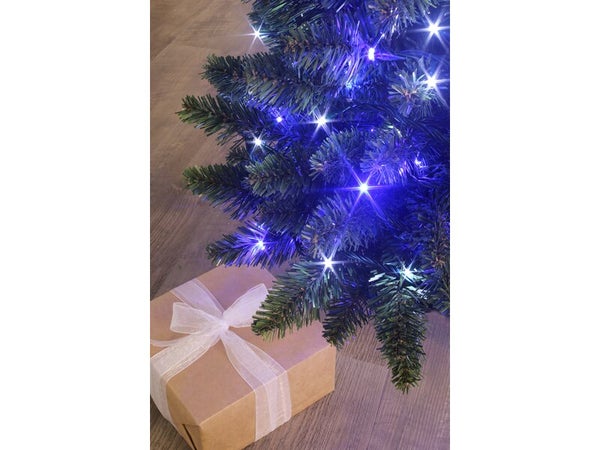 Guirlande lumineuse bleu Flicker 8m Voir les détails du produit