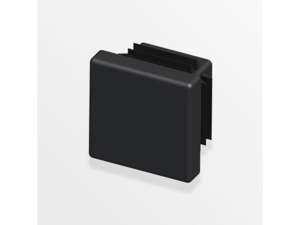 Lot De 2 Embouts Carrés Pvc Mat, L.29.5 Mm
