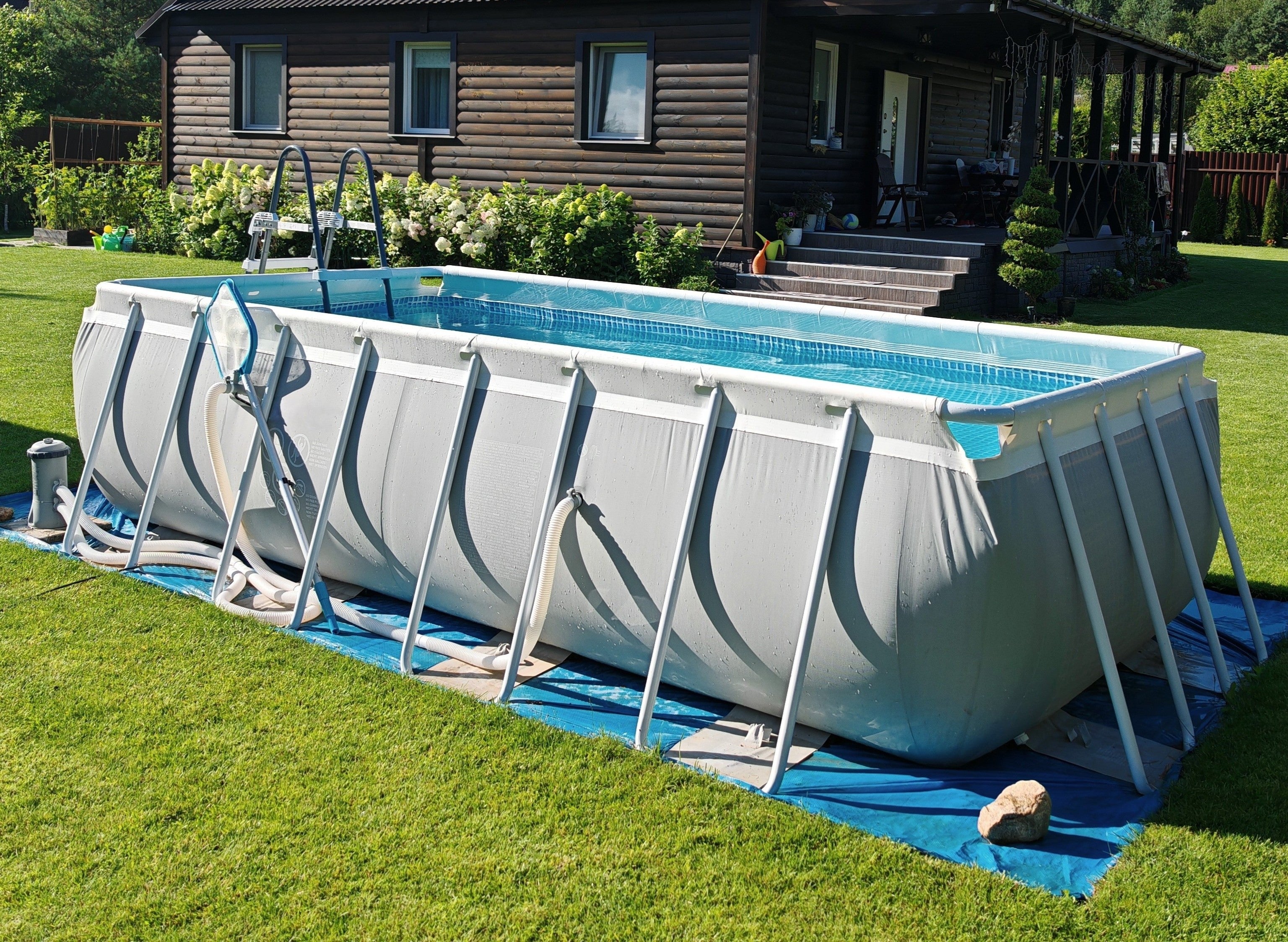 Sur quoi poser une piscine tubulaire ?